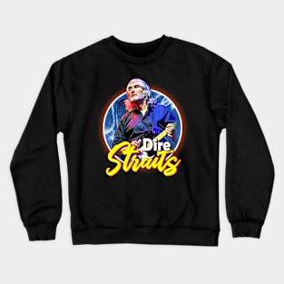 Telegraphed in Style Straits Band-Inspired T-Shirts Channel Iconic Rock Resonance Crewneck Sweatshirt